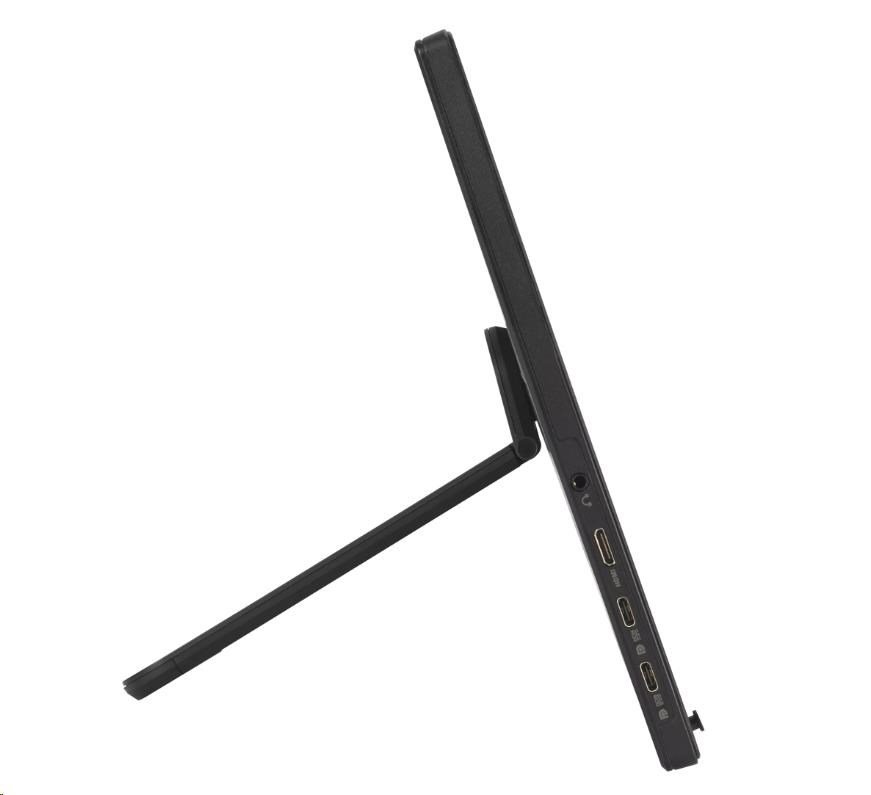 ASUS Monitor ZenScreen MB169CK, 15,6", IPS, 1920x1080, 16:9, 5ms, HDMI, USB-C, 60Hz