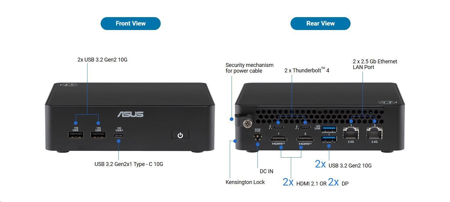 ASUS NUC 16 Pro NUC16GDK/Core Ultra X9-378H