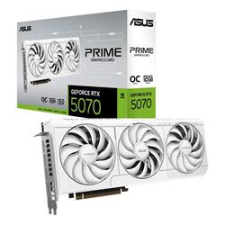 ASUS PRIME RTX5070 WHITE OC 12GB/192-bit GDDR7 HDMI 3xDP