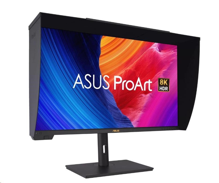 ASUS Professional Monitor ProArt PA32KCX, 32", IPS, 7680x4320, 16:9, 5ms, 1200cd, Thunderbolt, 1M:1, 60Hz, repro, černý