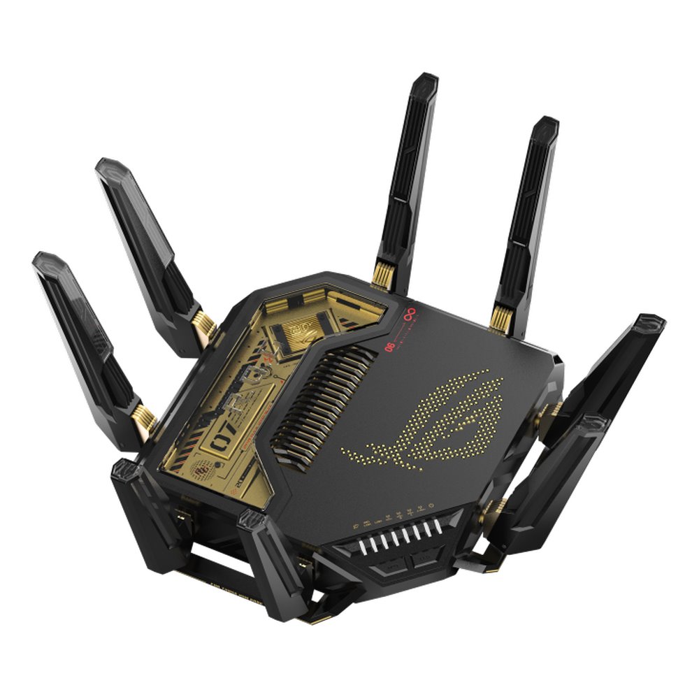 ASUS ROG Rapture GT-BE98 Edition 20 Quad-Band Gaming Wi-Fi 7 Router BE25000, 2×10G, 4×2.5G, USB 3.0