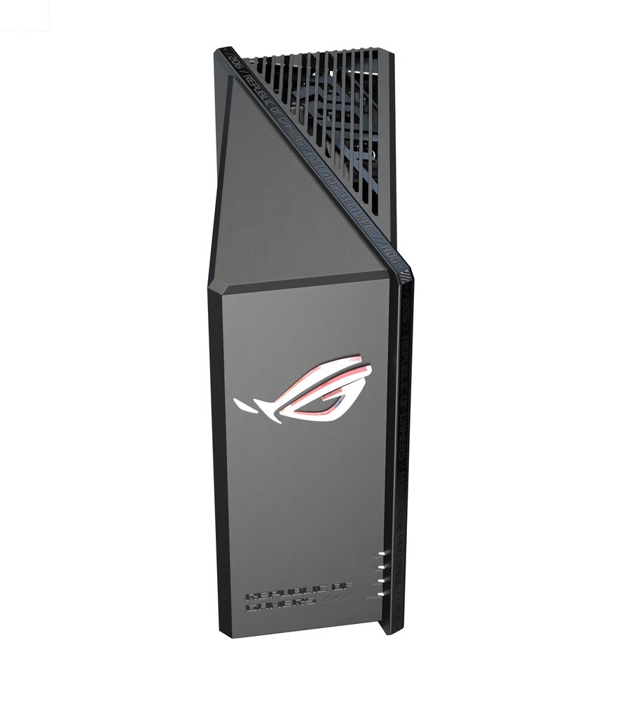 ASUS ROG Strix GS-BE18000 Tri-Band Gaming Wi-Fi 7 Router BE18000, 8 int., 8×2.5G, Aura RGB