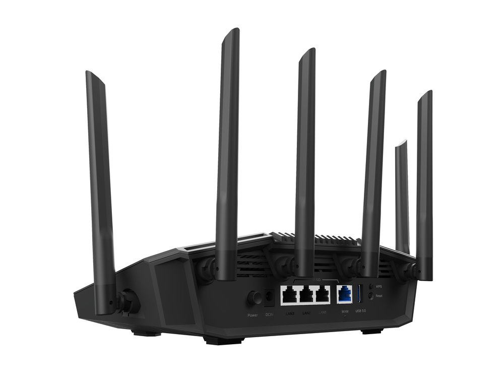 ASUS RT-BE90U Tri-Band Wi-Fi 7 Router BE9400, 6 ext., 1×10G, 4×2.5G, USB 3.2