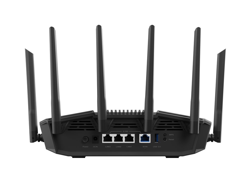 ASUS RT-BE90U Tri-Band Wi-Fi 7 Router BE9400, 6 ext., 1×10G, 4×2.5G, USB 3.2