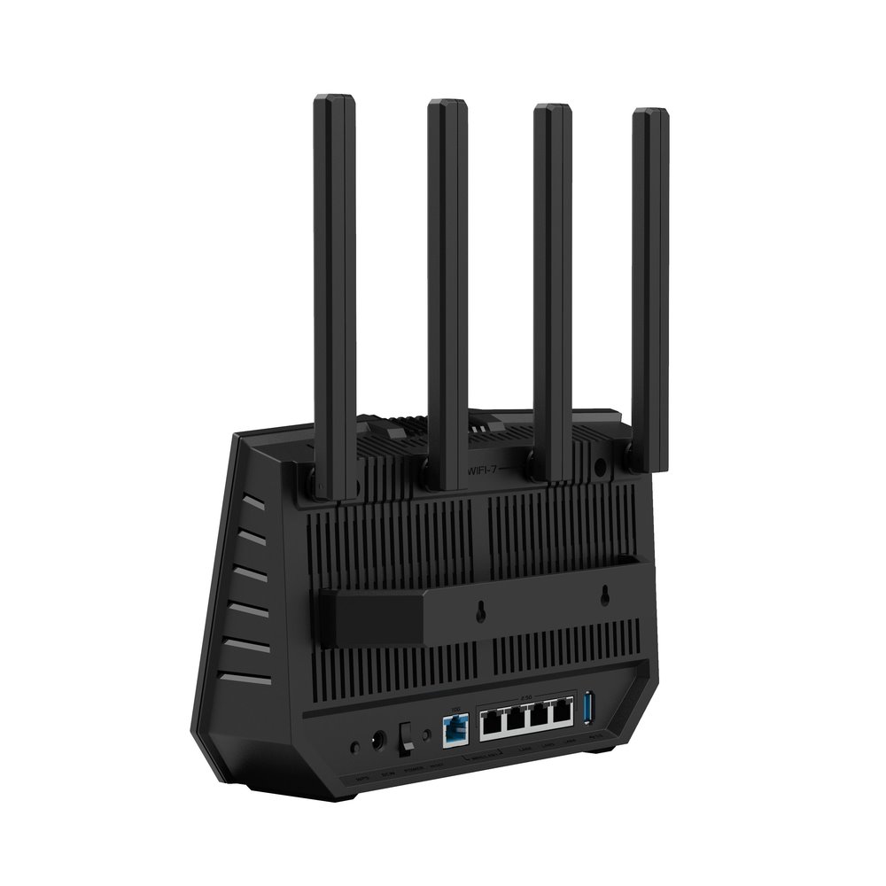 ASUS RT-BE92U Tri-Band Wi-Fi 7 Router BE9700, 4 ext., 1×10G, 4×2.5G, USB 3.2