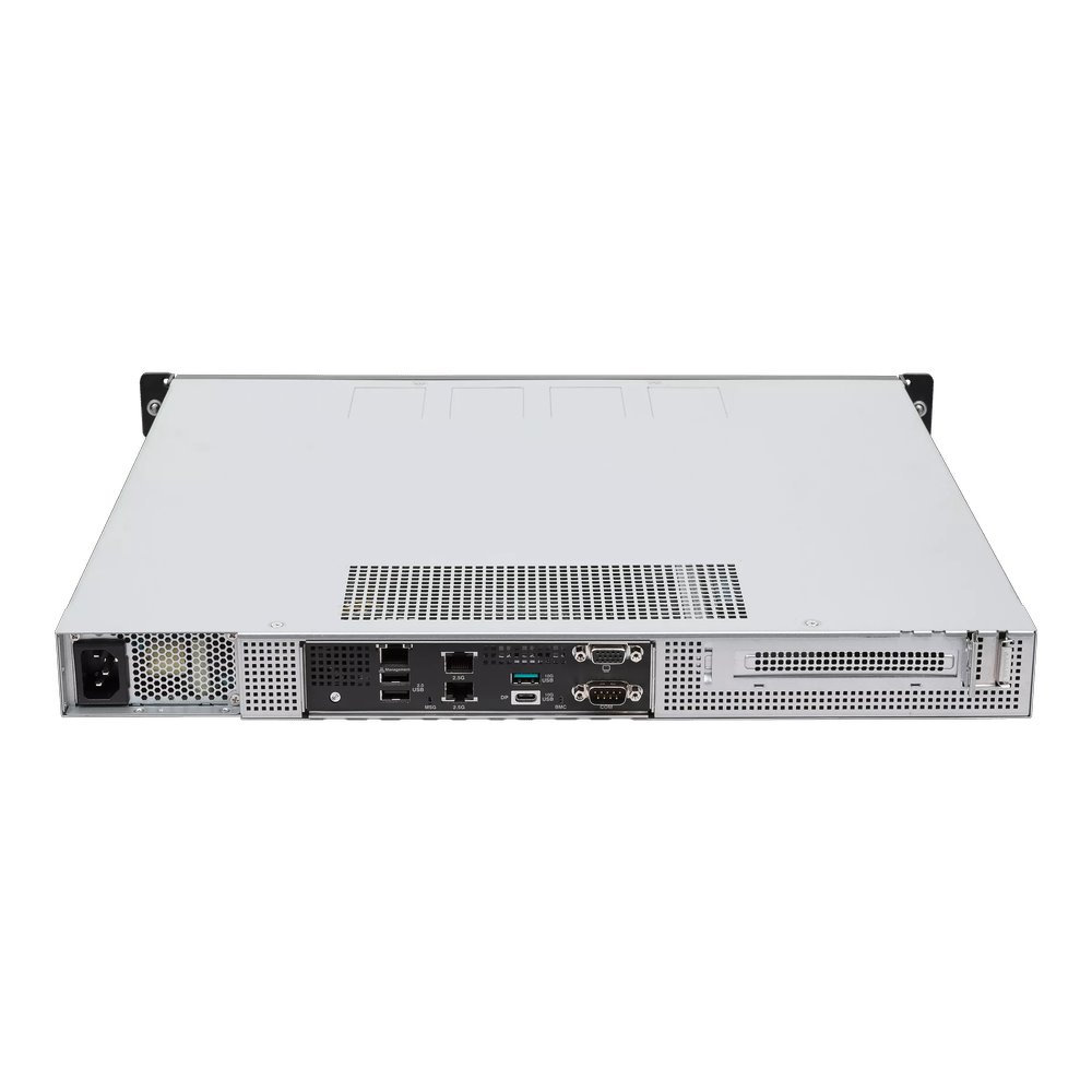 ASUS WS EC Pro ER100A B6, AM5, 4xDDR5, 1xPCIe 5.0, 2x 2.5"SATA HS, 2x2.5"SATA/NVMe U.2, M.2, 2x2.5Gb LAN, 500W, 1U