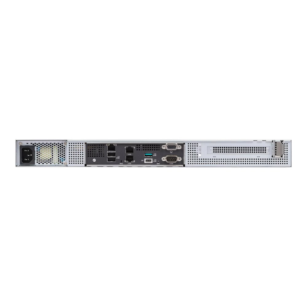 ASUS WS EC Pro ER100A B6, AM5, 4xDDR5, 1xPCIe 5.0, 2x2.5" HS, 2x2.5"SATA/U.2 NVMe, M.2, 1x1Gb+2x2.5Gb LAN, 500W, Rack 1U
