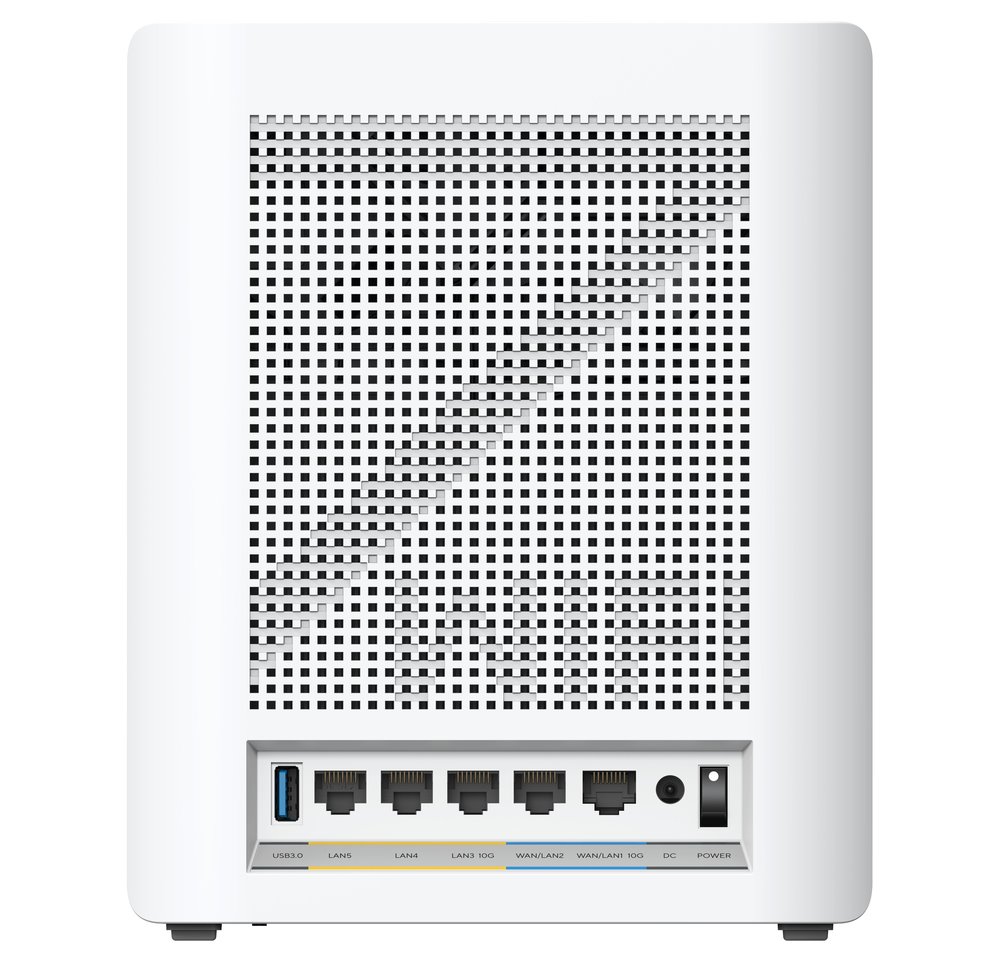 ASUS ZenWiFi BQ16 Quad-Band Mesh Wi-Fi 7 Router BE25000, 12 int., 2×10G, 3×1G, USB 3.0, 1ks