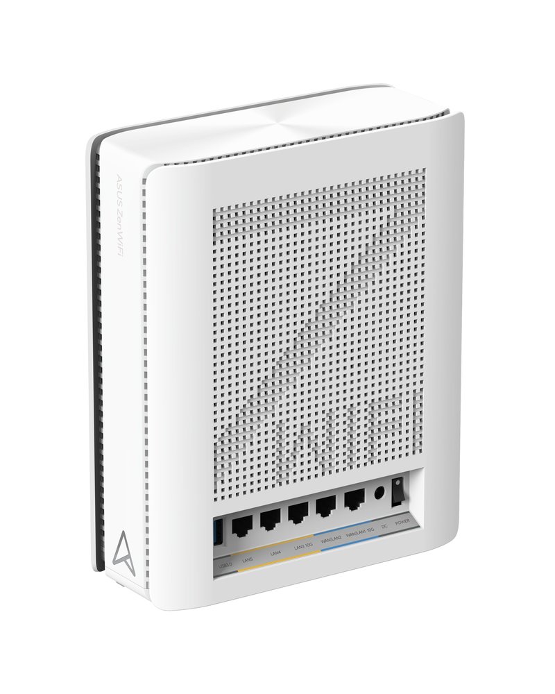 ASUS ZenWiFi BQ16 Quad-Band Mesh Wi-Fi 7 Router BE25000, 12 int., 2×10G, 3×1G, USB 3.0, 3ks