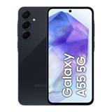 BAZAR - Samsung GALAXY A55 5G, 128GB DUOS, modro-černá - pouze rozbalená krabička