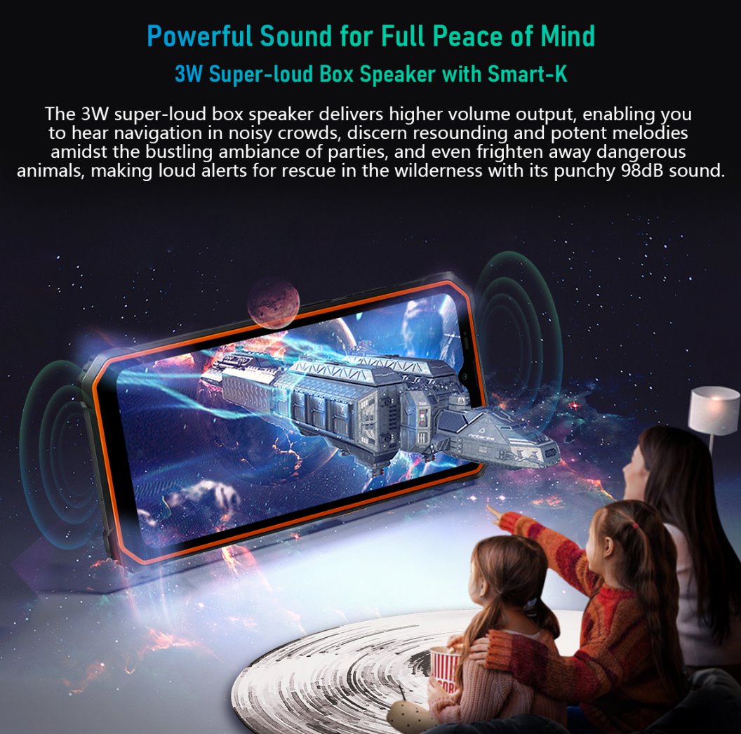 BLACKVIEW BV6200Pro 6.56" HD+ Helip P35 (Octacore 2.3Ghz) 6GB+128GB DS TF Card (1Tb Max) CAM 8+13+0.3MP 13000mAh IP68&IP