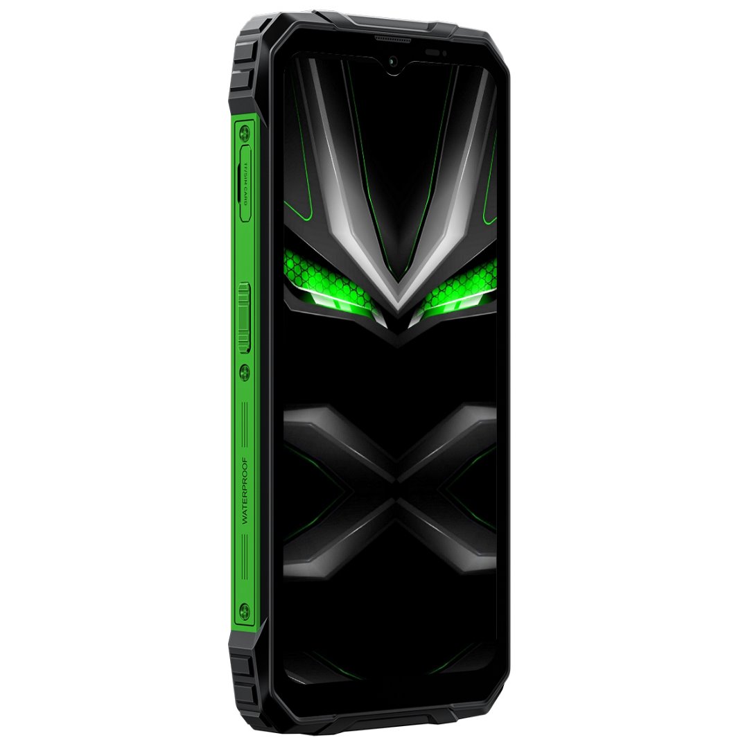 BLACKVIEW FORT1 LTE 6.56" GREEN,HD+ 1612x720,6+256GB,T615 Octa-Core 1.8GHz,8MP/16+2MP,NFC,10000mAh,Android 15