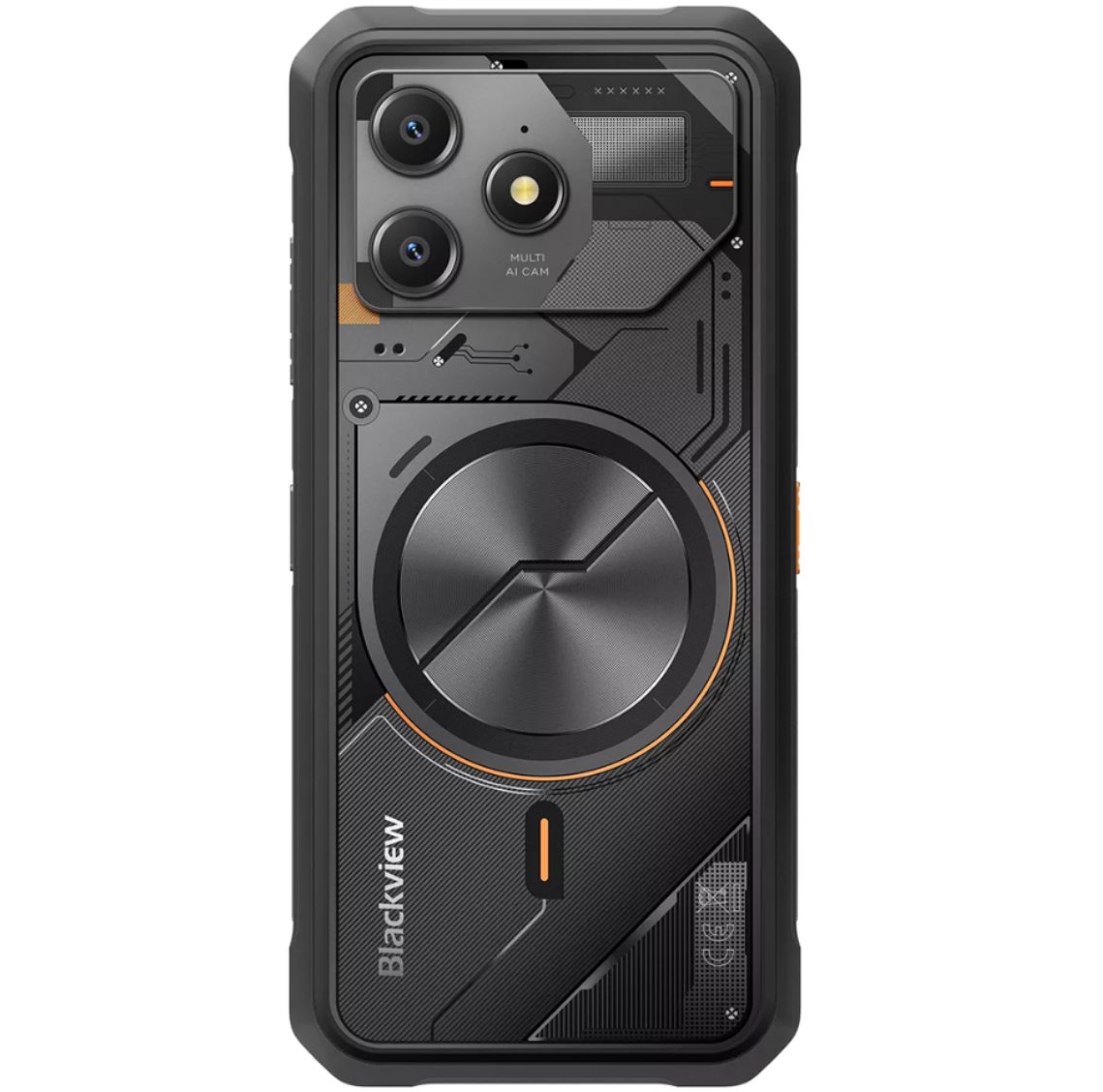 BLACKVIEW FORT100 LTE 6.56" BLACK,HD+ 1612x720,8+128GB,G81 Octa-Core 2.0GHz,13MP/16MP,NFC,5000mAh,Android 16