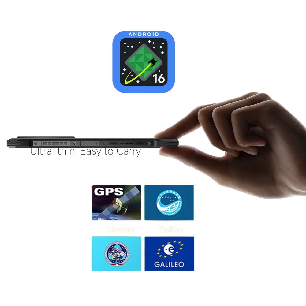 BLACKVIEW FORT100 LTE 6.56" BLACK,HD+ 1612x720,8+128GB,G81 Octa-Core 2.0GHz,13MP/16MP,NFC,5000mAh,Android 16