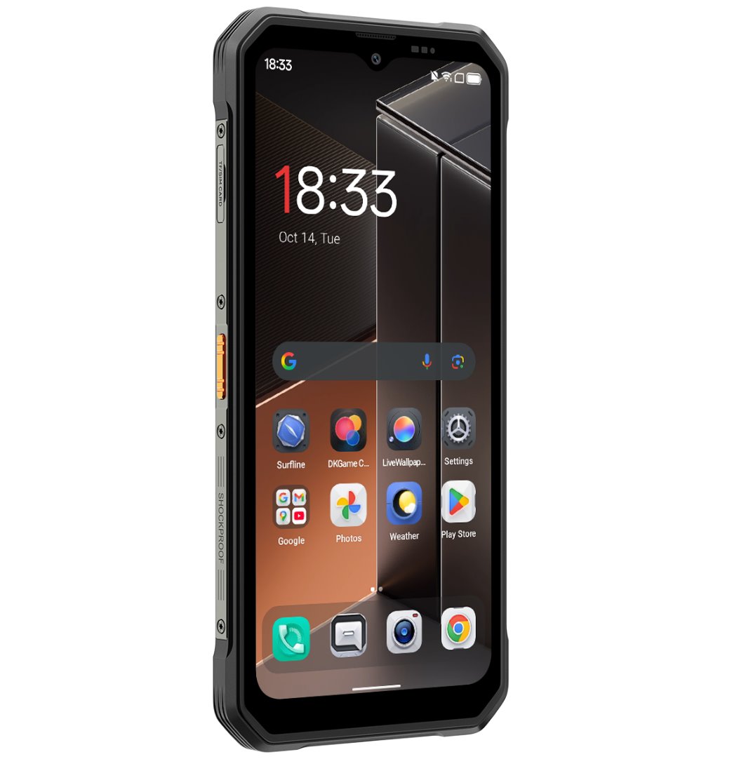 BLACKVIEW FORT100 LTE 6.56" BLACK,HD+ 1612x720,8+128GB,G81 Octa-Core 2.0GHz,13MP/16MP,NFC,5000mAh,Android 16