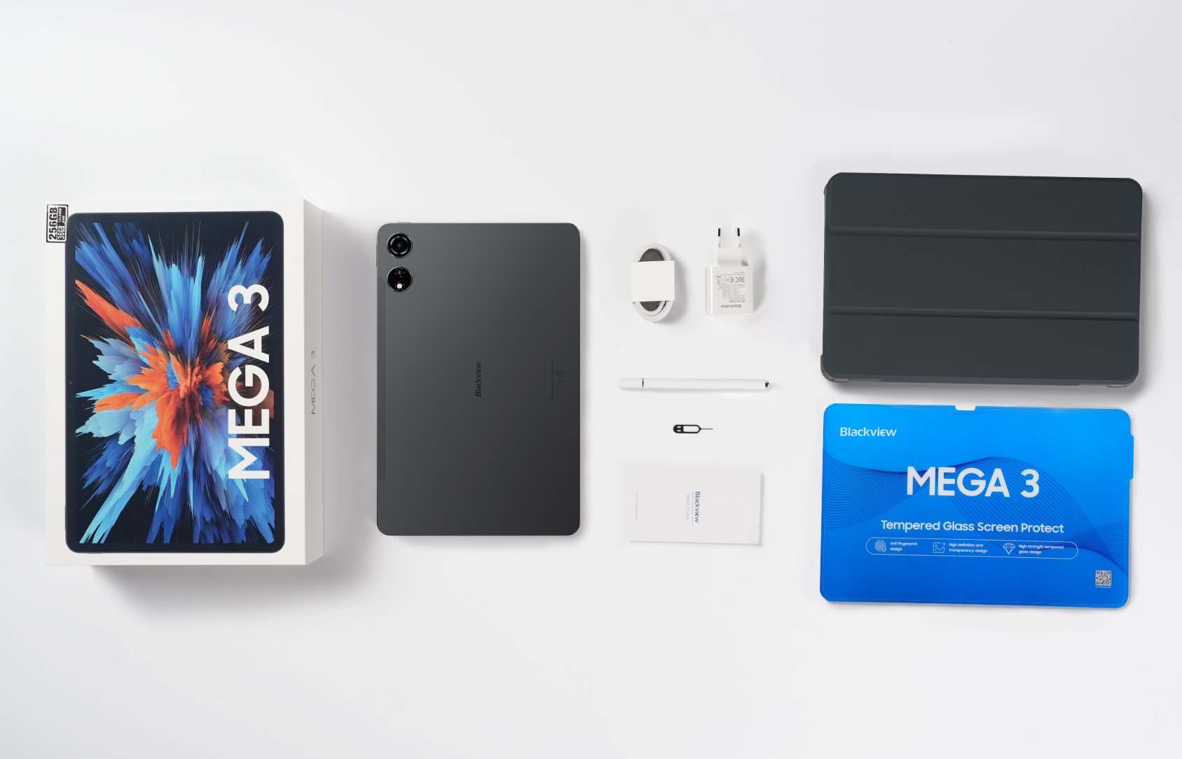 BLACKVIEW MEGA 3 LTE 12.1" FHD 2560x1600 90Hz 12GB+256GB MT Helio G100 Octa-core 2.2GHz, Space Grey