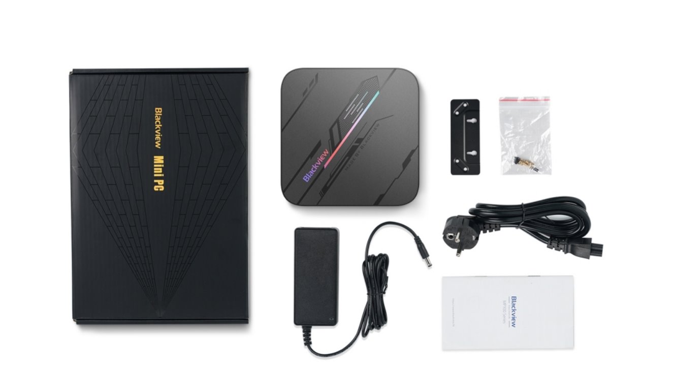 BLACKVIEW miniPC MP100 Pro i3-1215U 4.4Ghz 16/512GB,WiFi 6,BT 5.2,RJ45,1xUSB-C,6xUSB 3.1,1xPD,1xHDMI,1xDP,jack,W11Pro