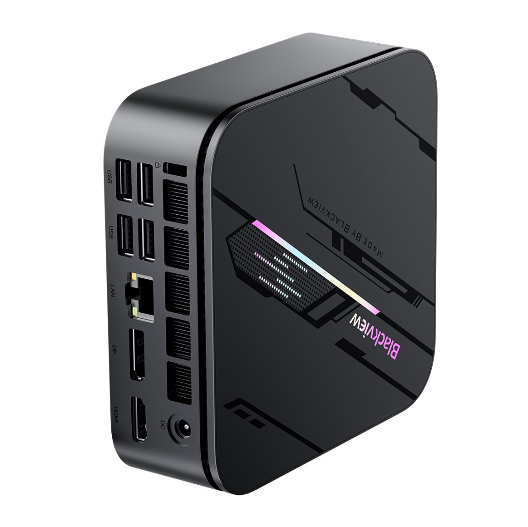 BLACKVIEW miniPC MP100 Pro i3-1215U 4.4Ghz 16/512GB,WiFi 6,BT 5.2,RJ45,1xUSB-C,6xUSB 3.1,1xPD,1xHDMI,1xDP,jack,Win11Pro