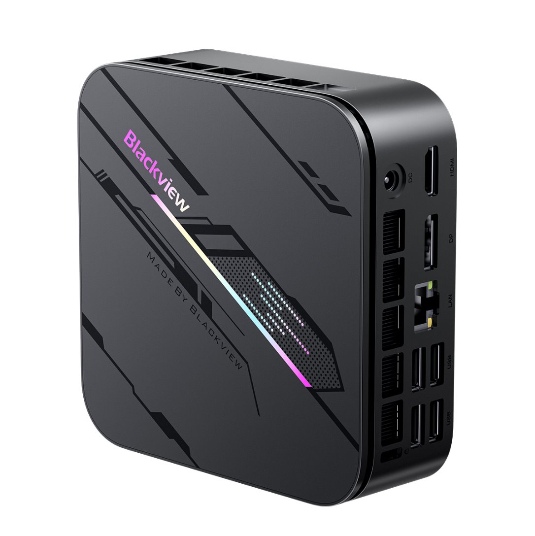 BLACKVIEW miniPC MP100 Pro i3-1215U 4.4Ghz 16/512GB,WiFi 6,BT 5.2,RJ45,1xUSB-C,6xUSB 3.1,1xPD,1xHDMI,1xDP,jack,Win11Pro