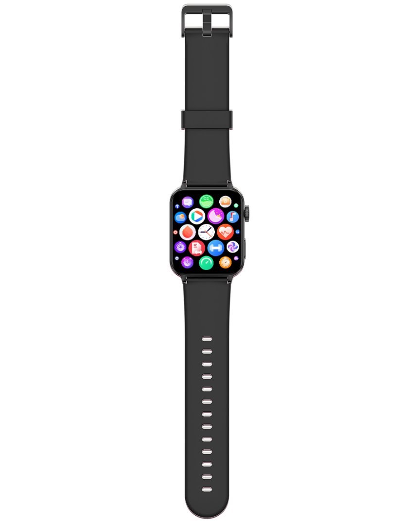 BLACKVIEW R30 Pro Fitness Smartwatch, 1.83-inch HD,220mAh Battery, 24-hour SpO2 Detection + Heart Rate Monitoring, Monit