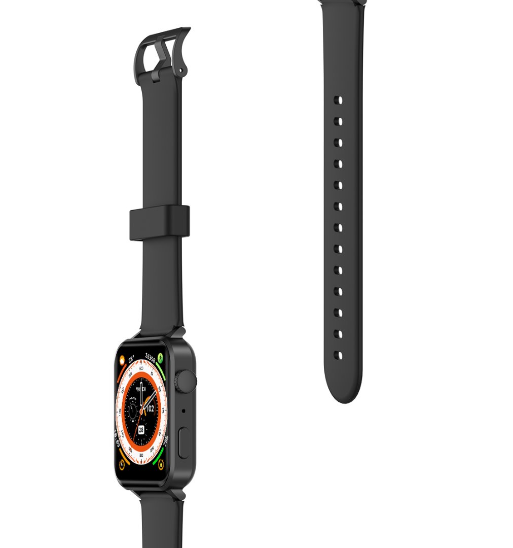 BLACKVIEW R30 Pro Fitness Smartwatch, 1.83-inch HD,220mAh Battery, 24-hour SpO2 Detection + Heart Rate Monitoring, Monit