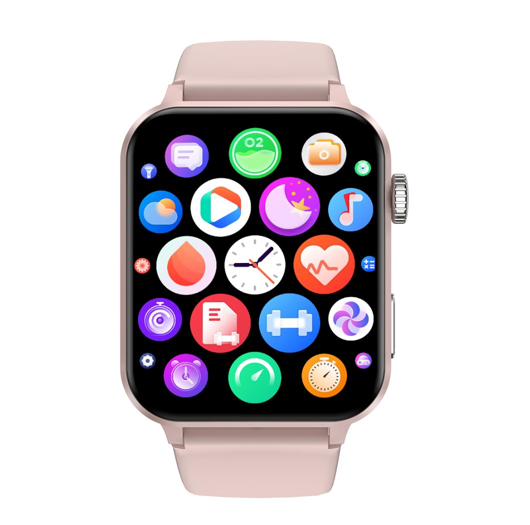 BLACKVIEW R30 Pro Fitness Smartwatch, 1.83-inch HD,220mAh Battery, 24-hour SpO2 Detection + Heart Rate Monitoring, Monit