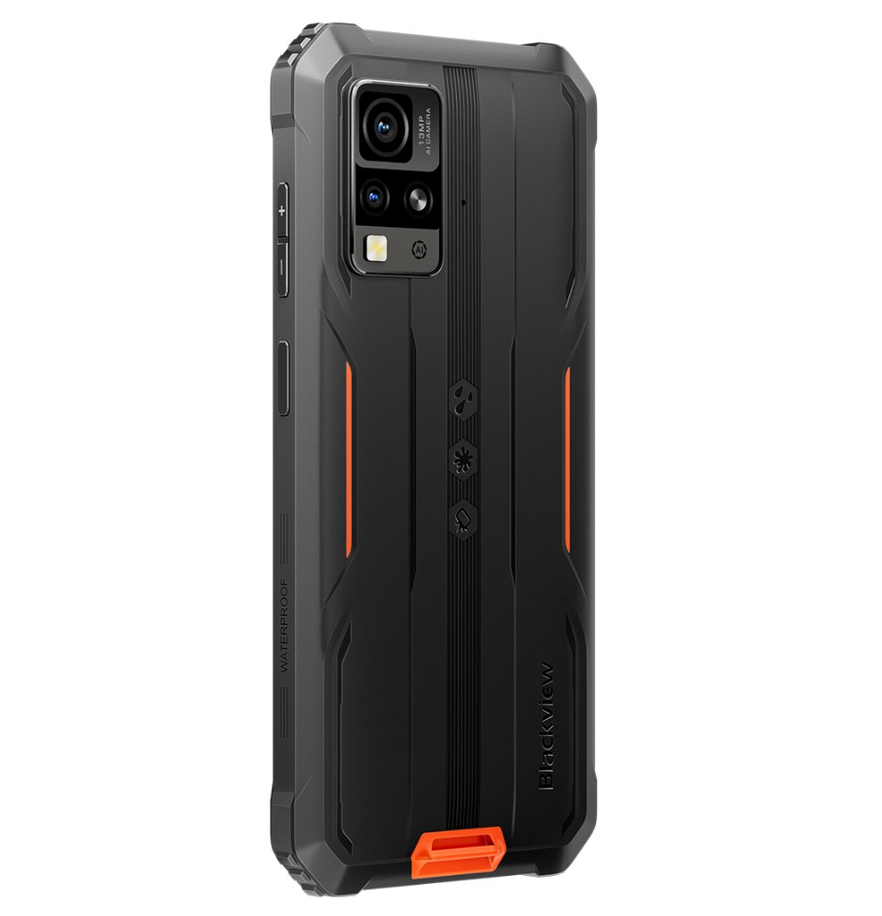 BLACKVIEW Rugged BV4800Pro LTE 6.56" HD+IPS 720x1612 60Hz GORILLA GLASS 5 T606 Octa-core 1.6GHz 4GB/128GB CAM Front 8MP