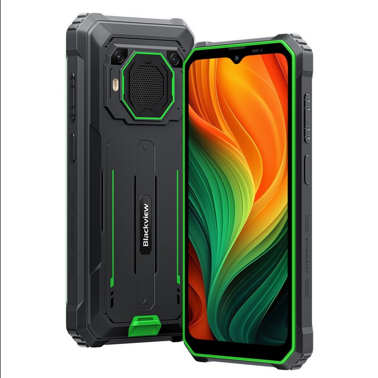 BLACKVIEW Rugged BV6200 Plus LTE 6.56",HD+IPS 720x1612 90Hz,8+256GB Unisoc T606 Octa-core 1.6GHz,Front 13MP/Rear 16+2MP