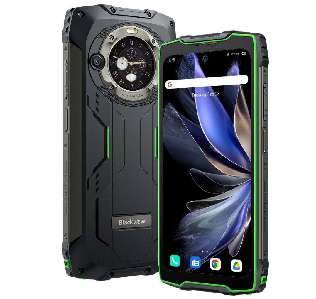 BLACKVIEW Rugged BV9300Pro 6.7" FHD+ 120Hz GG 5, 12GB+256GB, Helio G99, 15080mAh+33W, 100LM Flashlight CAM 64MP+32MP