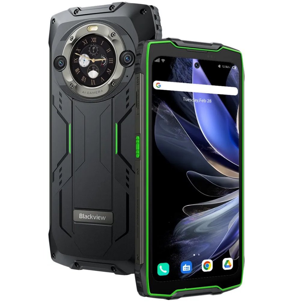 BLACKVIEW Rugged BV9300Pro 6.7" FHD+ 120Hz GG 5, 12GB+256GB, Helio G99, 15080mAh+33W, 100LM Flashlight CAM 64MP+32MP