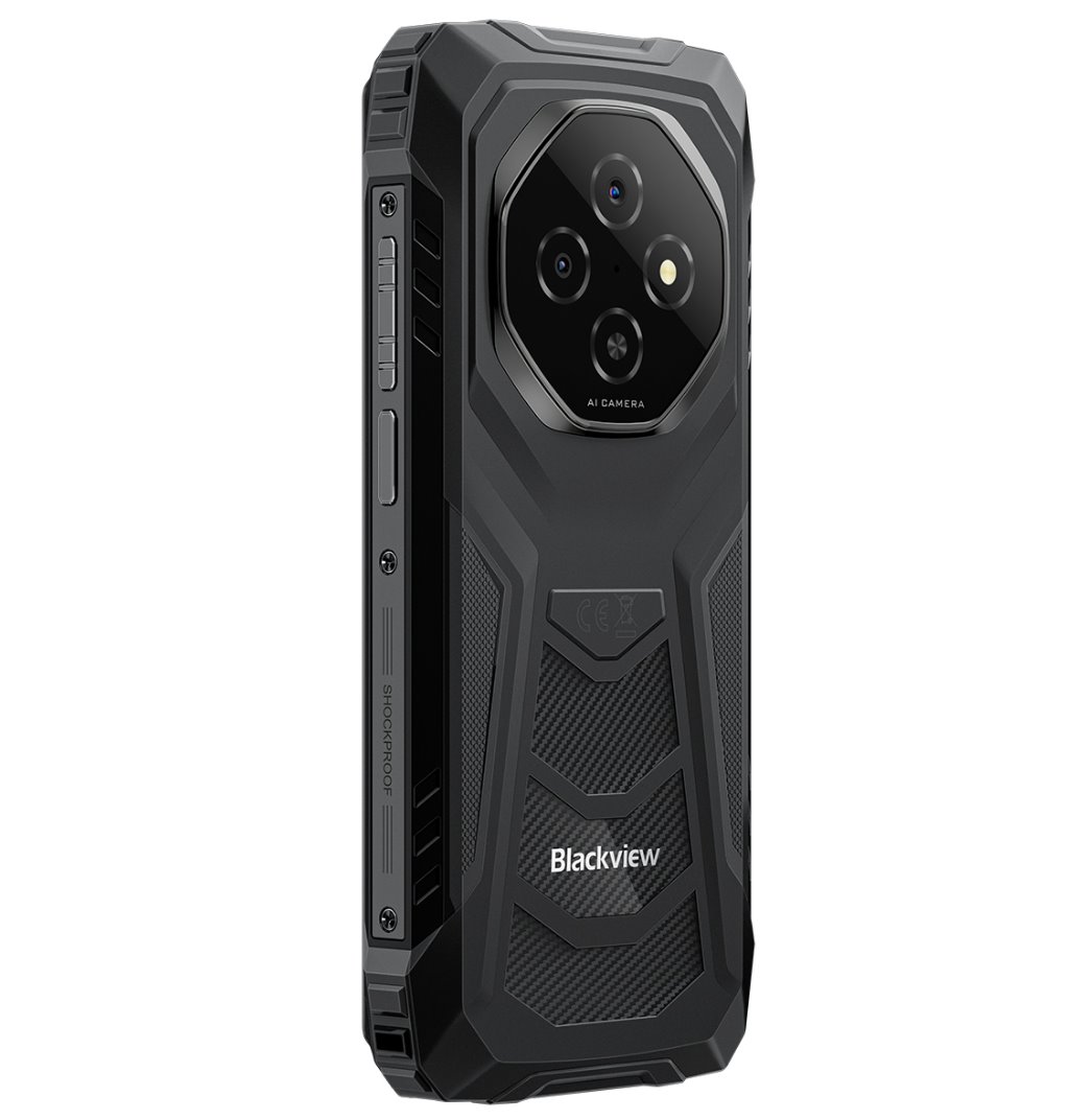 BLACKVIEW Rugged FORT1 LTE 6.56" BLACK,HD+ 1612x720,6+256GB,T615 Octa-Core 1.8GHz,8MP/16+2MP,NFC,10000mAh,Android 15