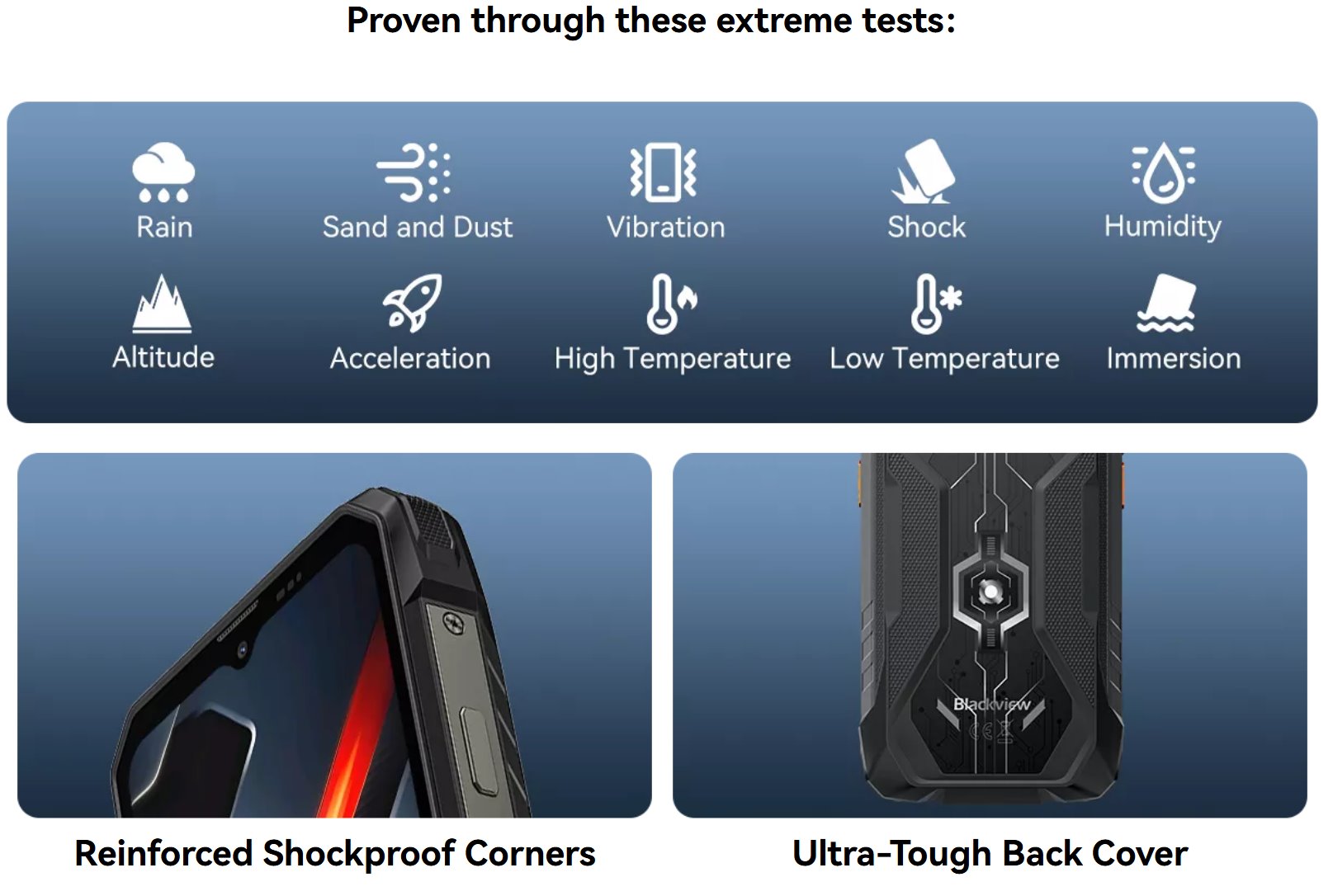 BLACKVIEW Rugged ROCK 1 Pro LTE 6.56" BLACK,HD+ 1612x720,8+256GB,G81 Octa-Core 2.0GHz,13MP/16+20MP,BARCODE,NFC,And16