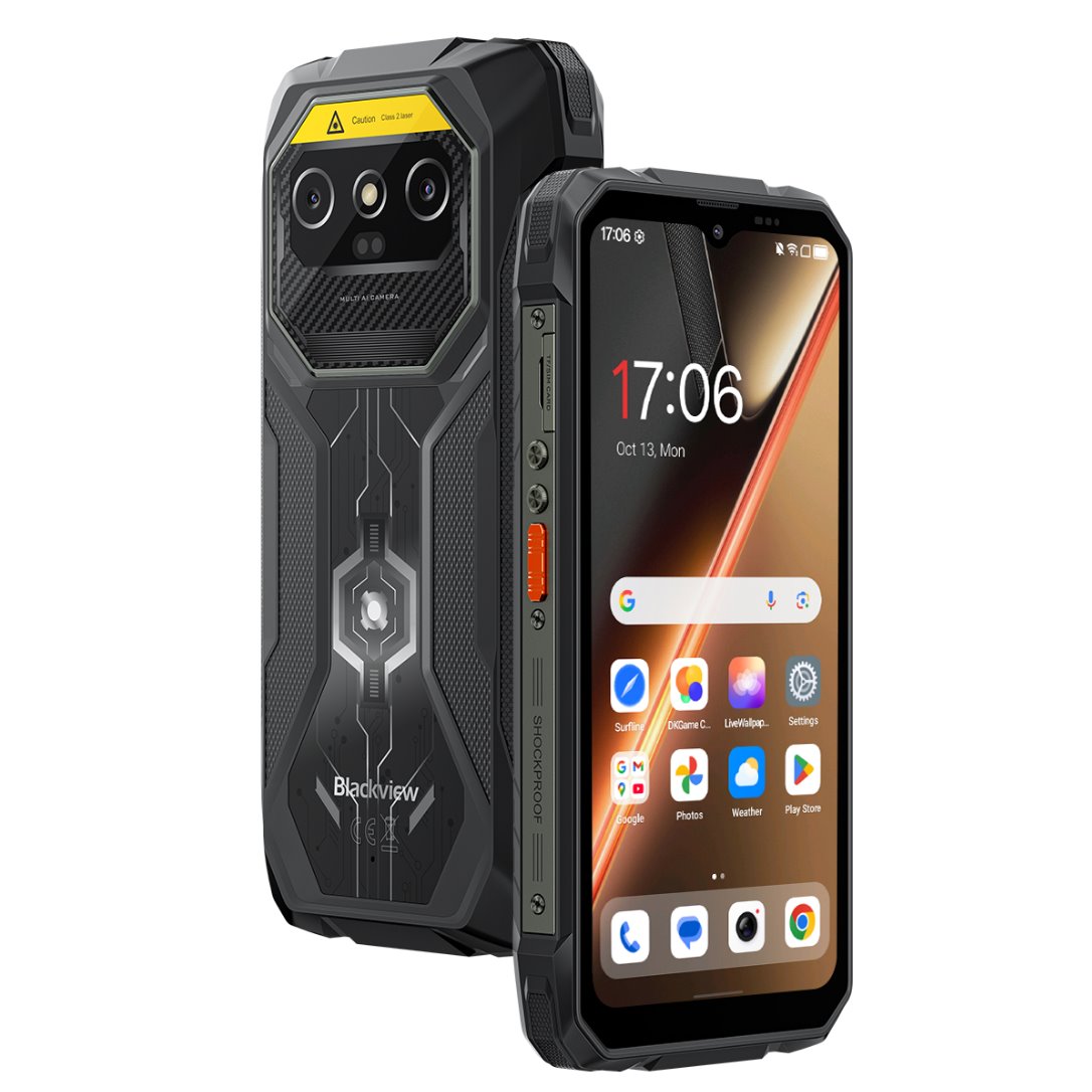 BLACKVIEW Rugged ROCK 1 Pro LTE 6.56" BLACK,HD+ 1612x720,8+256GB,G81 Octa-Core 2.0GHz,13MP/16+20MP,BARCODE,NFC,And16
