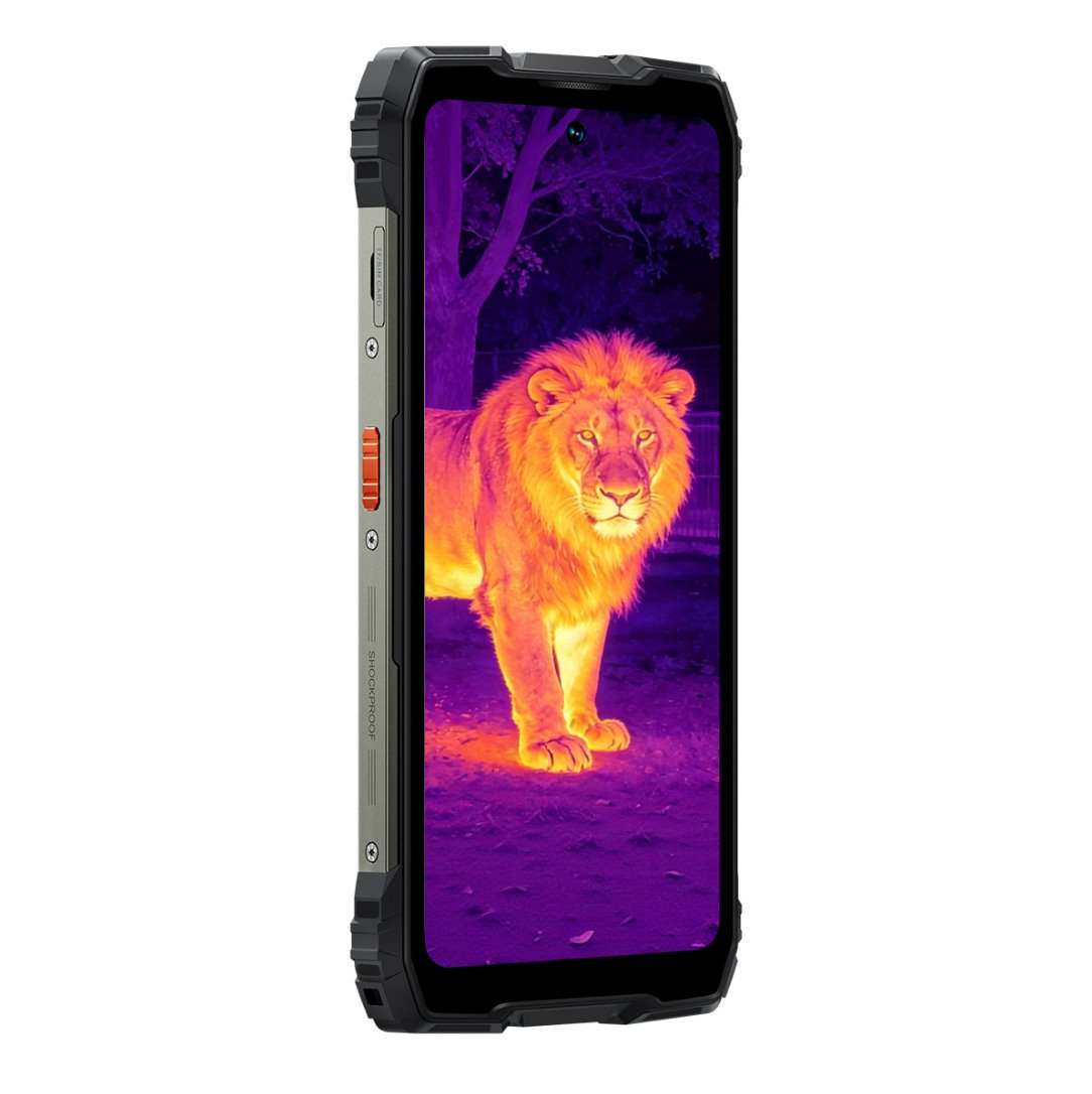 BLACKVIEW Rugged ROCK 3 LTE 6.78" BLACK,FHD+ 2460x1080@120Hz,8+256GB,MT G100 Octa-Core 2.2GHz 50MP/108MP,NFC,Thermal cam