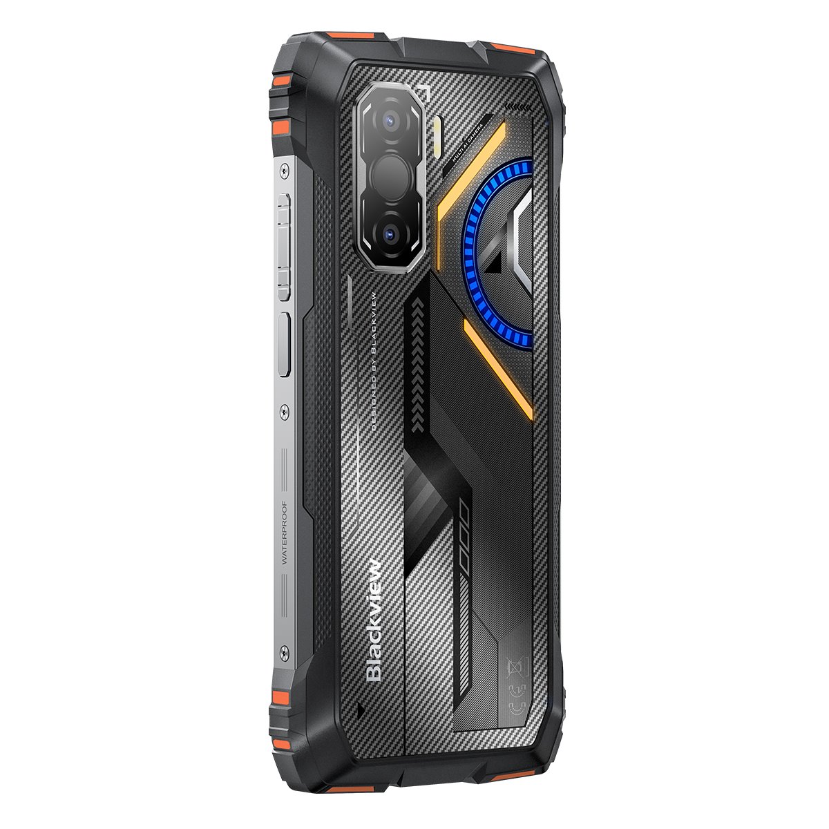 BLACKVIEW Rugged ROCK 3 LTE 6.78" ORANGE,FHD+ 2460x1080@120Hz,8+256GB,MT G100 Octa-Core 2.2GHz 50MP/108MP,NFC,Therm. cam