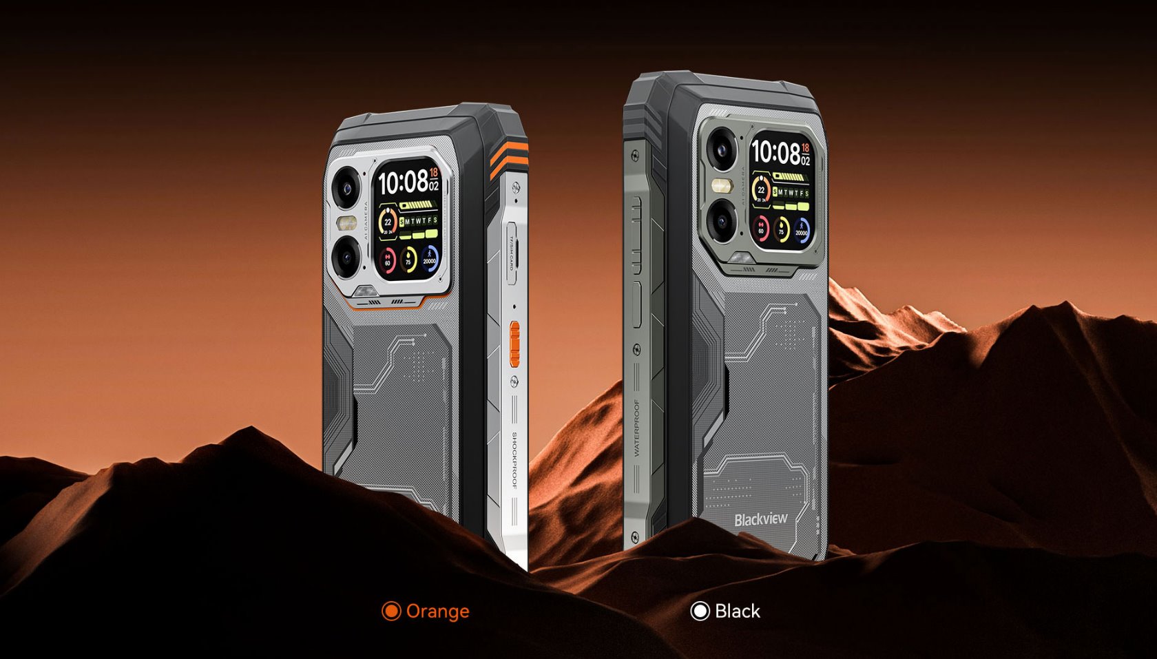 BLACKVIEW Rugged XPLORE 1 5G 6.78",FHD 2460x1080,12+256GB,Octa-core 2.4Ghz,50+64MP+20MP,Night,20000mAh,Android 15