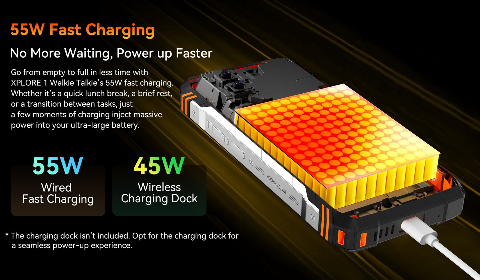 BLACKVIEW Rugged XPLORE 1 WT 5G 6.78",FHD 2460x1080,12+256GB,Octa-core 2.4Ghz,50+64MP+20MP,Night,20000mAh,Andr 15