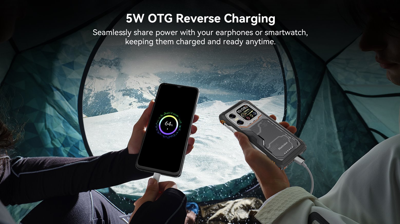 BLACKVIEW Rugged XPLORE 1X 5G 6.78",FHD 2460x1080,12+256GB,Octa-core 2.4Ghz,50+64MP+20MP,Night,20000mAh,Andr 15
