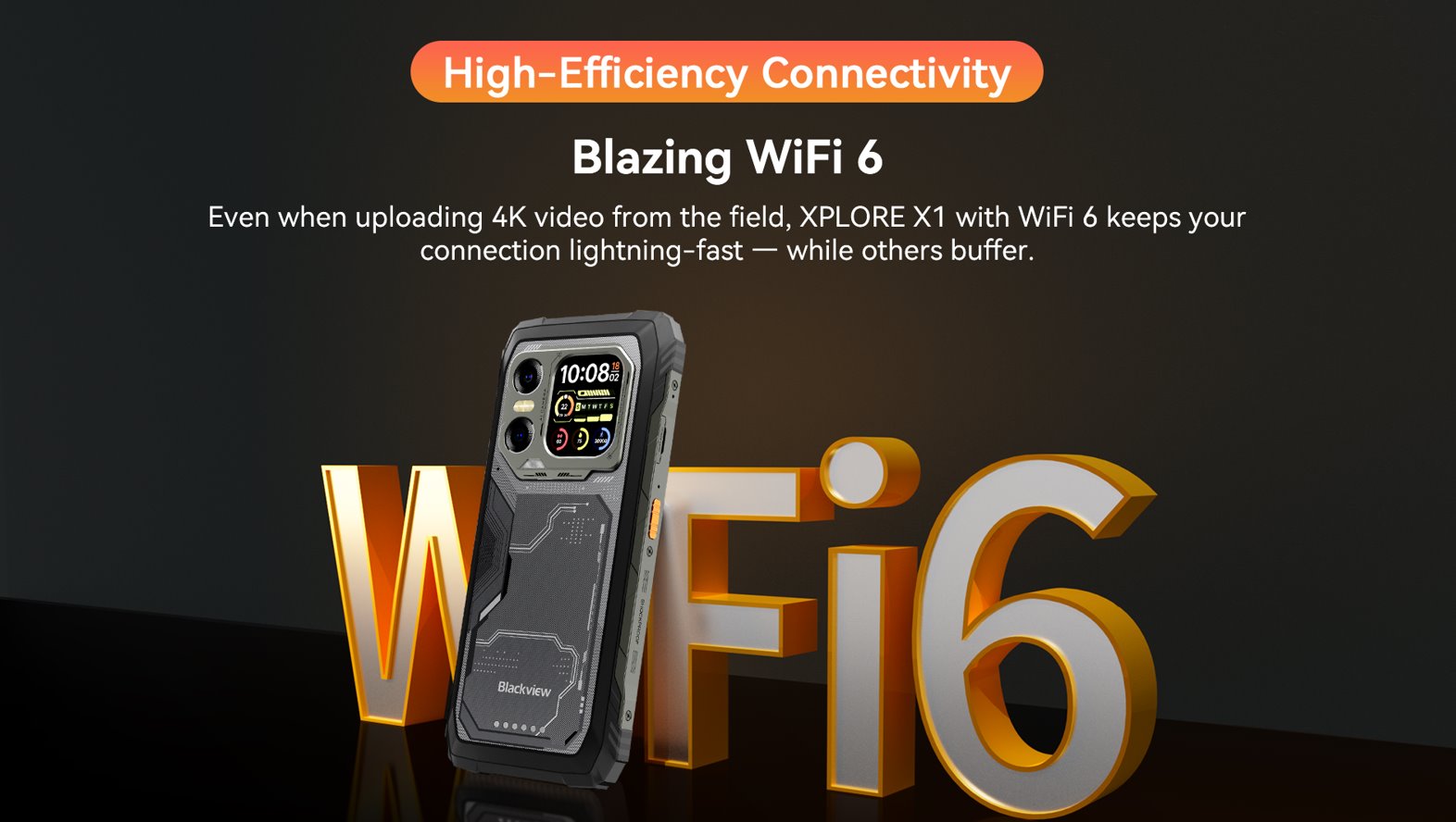 BLACKVIEW Rugged XPLORE 1X 5G Rugged 6.78",FHD 2460x1080,12+256GB,Octa-core 2.4Ghz,50+64MP+20MP,Night,20000mAh,Andr 15