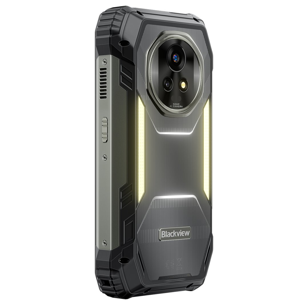BLACKVIEW Rugged XPLORE 2 Projector BLACK,6.73" AMOLED 3200x1440 120Hz 12/256Gb MT 8300 Octa-Core 3.35GHz,50+20MP,NightV