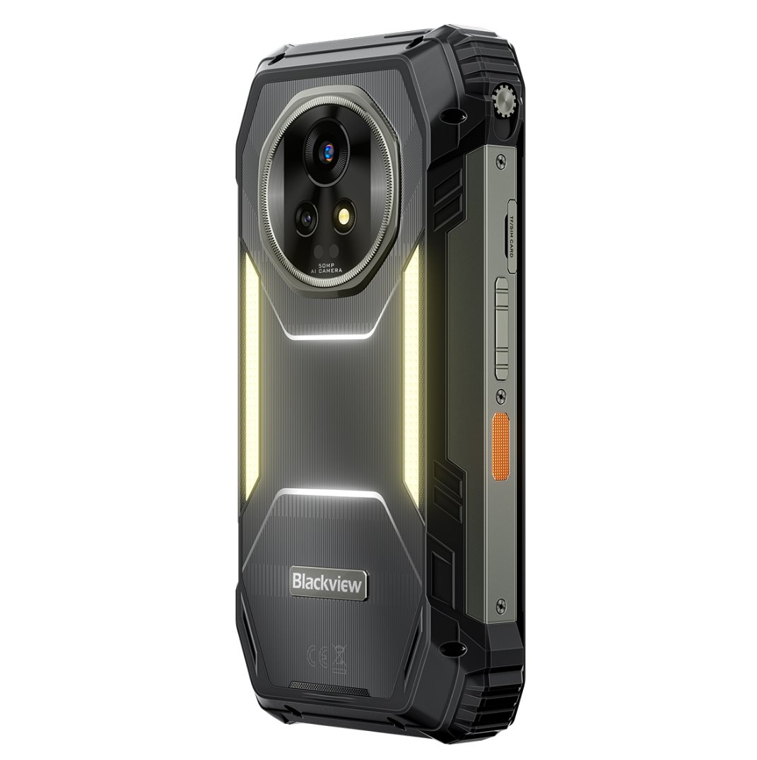 BLACKVIEW Rugged XPLORE 2 Projector BLACK,6.73" AMOLED 3200x1440 120Hz 16/1TB MT 8300 Octa-Core 3.35GHz,50+20MP,NightV