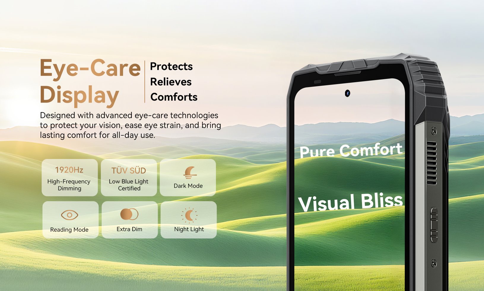 BLACKVIEW Rugged XPLORE 2 Projector BLACK,6.73" AMOLED 3200x1440 120Hz 16/1TB MT 8300 Octa-Core 3.35GHz,50+20MP,NightV