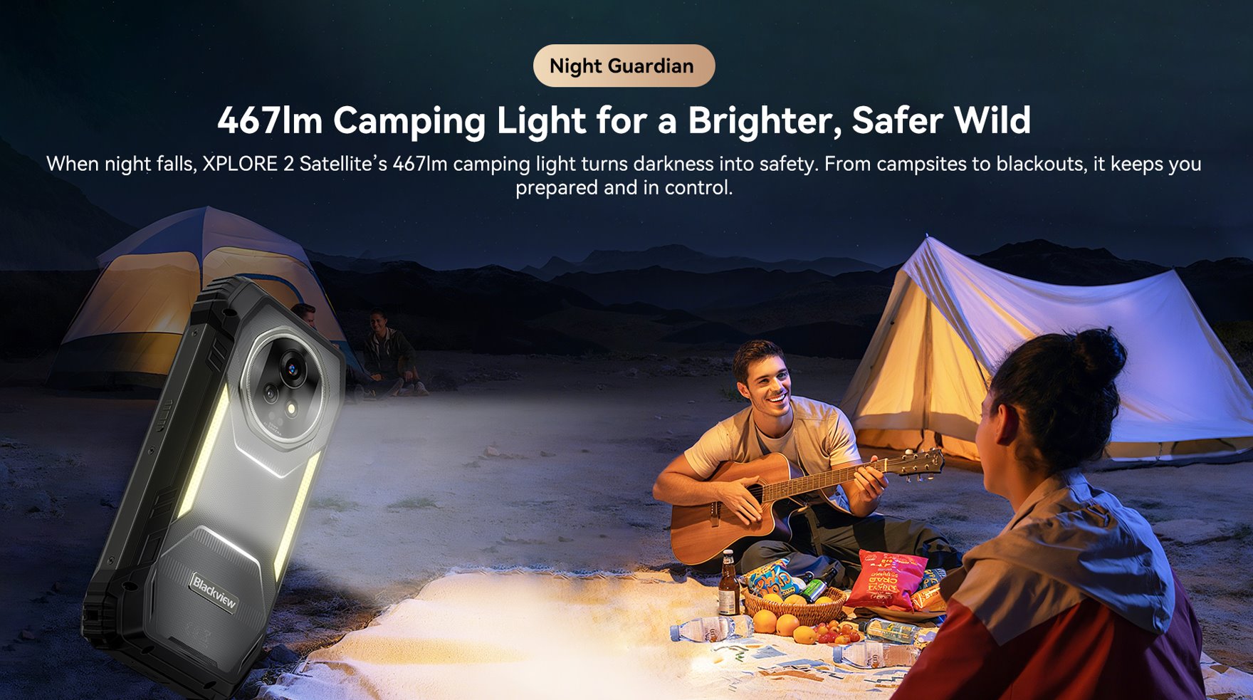 BLACKVIEW Rugged XPLORE 2 Satellite 5G 6.73" BLACK,AMOLED 3200x1440,Octa-Core 3.35GHz,50MP&50+20MP,20000mAh,Android 15