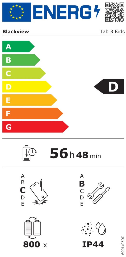 BLACKVIEW Tab 3 Kids, Blue, 7-inch HD 1024*600, 7731E Quad-core 1.3GHz, Front 0.3MP; Rear 2MP Camera, 2GB/32GB, 3280mAh