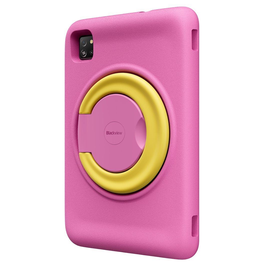 BLACKVIEW Tab 60 Pro Kids LTE 10.1-inch HD+ 800x1280 IPS 60Hz 4GB/128GB Octa-core T606 1.6GHz 5MP Front/8MP Camera,Pink