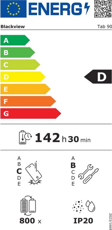 BLACKVIEW Tab 90 LTE 11-inch HD+IPS 800x1280 8GB/128GB T606 Octa-core 1.6GHz 8MP Front/13MP Back Camera Battery 8200mAh