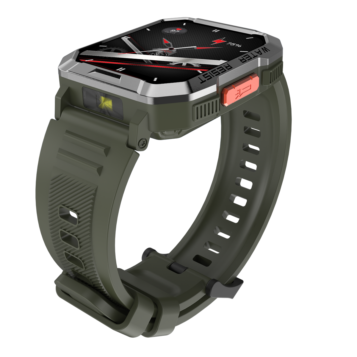 BLACKVIEW W60 2.01" HD,900mAh Battery, LED Flashlight & Compass Function, 24-hour SpO2 Detection + Heart Rate Monitoring