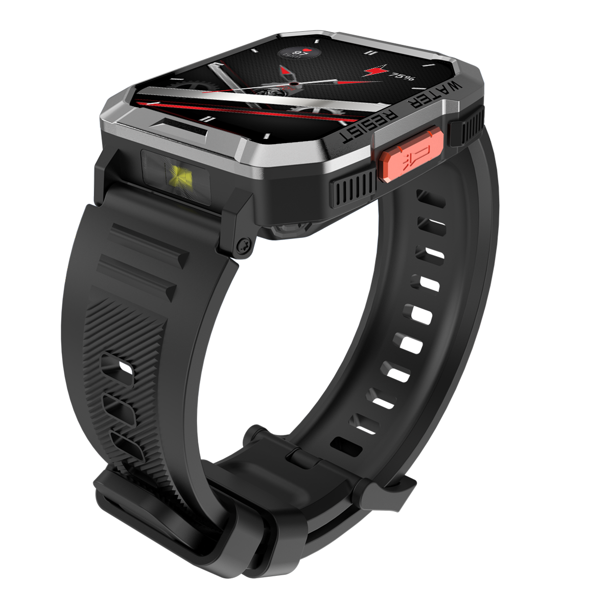 BLACKVIEW W60, 2.01inch HD,900mAh Battery, LED Flashlight & Compass Function, 24-hour SpO2 Detection + Heart Rate Monito