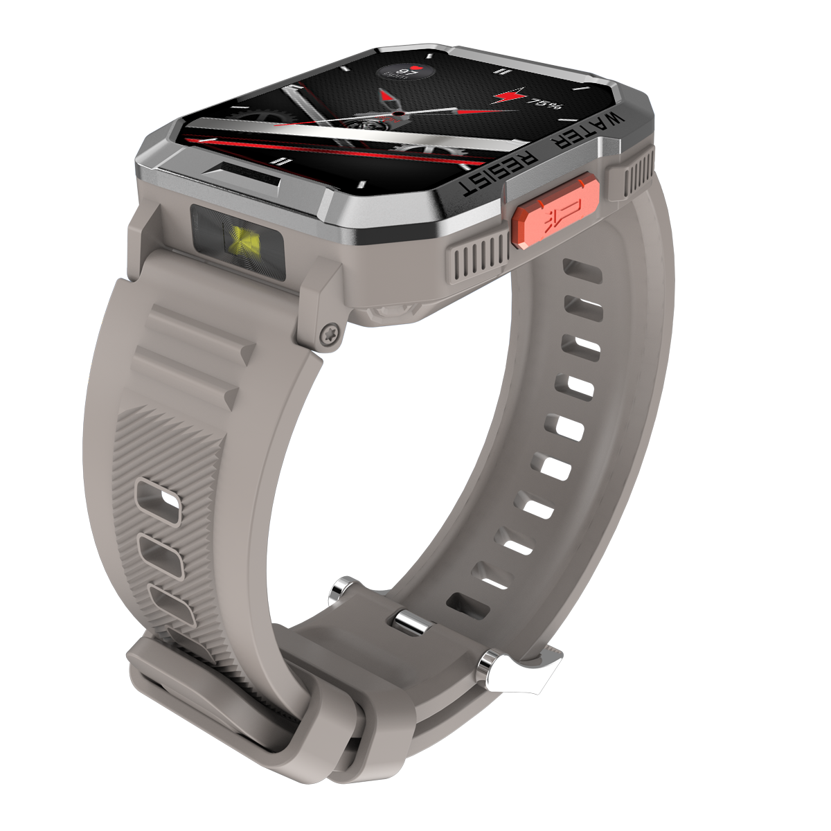 BLACKVIEW W60, 2.01inch HD,900mAh Battery, LED Flashlight & Compass Function, 24-hour SpO2 Detection + Heart Rate Monito