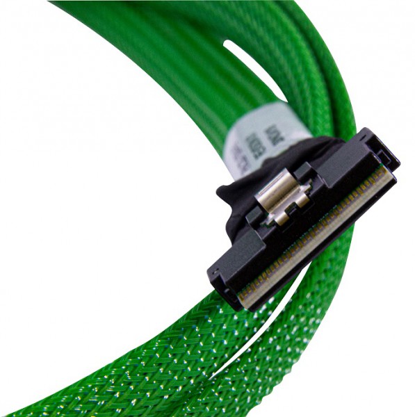 Broadcom LSI internal U.3 cable 1.0 m SlimLine x8 (SFF-8654) to 8x U.3 (SFF-8639)